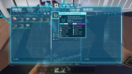 Par de Karkinos ARK ASA Ascended Pve Algodón Cultivado Completo Niveles 275 - Imagen 3 de 3
