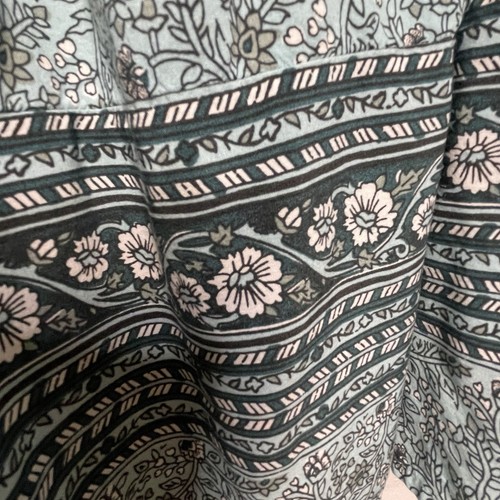 Old Navy Summer Dress XL Blue White Floral Side Zip Fairycore Boho Beach - Picture 8 of 16