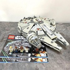 LEGO Star Wars Millennium Falcon 7965 In 2011 Used Retired W/Manuals As Is