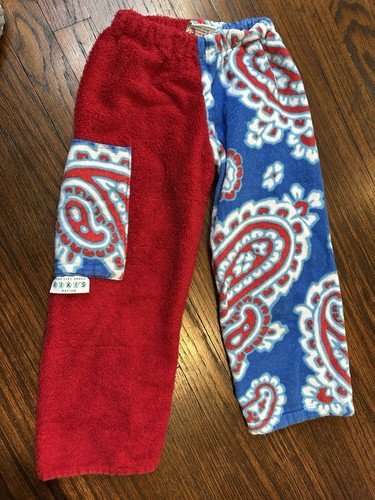 Kiki’s Nation Kids Toweling Pants size Medium Crab Swim Beach Terry Cloth Towel - Picture 1 of 1