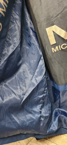 Michael Kors Blue Windbreaker Rain Jacket SZ XL with Logo - Picture 2 of 9
