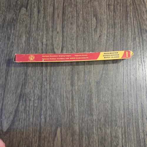 Vintage Anco Rain-Master 325 9.0" Polished Windshield Wipers NOS - Picture 4 of 13