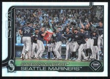 Seattle Mariners 2025 Topps Rainbow Foil #96 Seattle Mariners