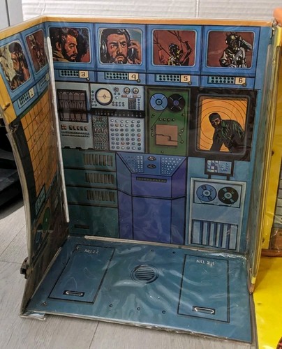 Vintage Hasbro 1970's 12" GI Joe Adventure Team Headquarters Incomplete - Picture 5 of 13