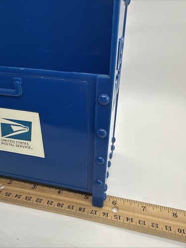 Vintage USPS US Post Office Mailbox Letter Holder, Desk Accessory - Picture 14 of 17
