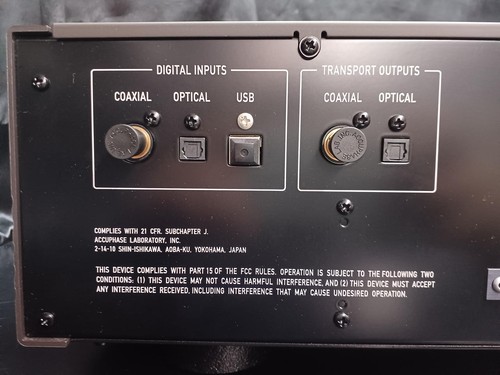 Lettore CD Accuphase DP-450 - Foto 13 di 16
