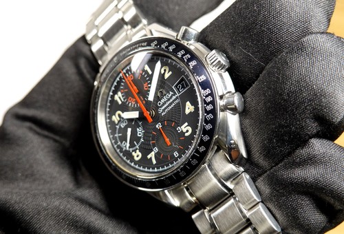 Omega 39 mm Speedmaster Fecha MK40 Mark 40 Japón Esfera Carreras 3513.53 REVISIÓN DE CAJA - Imagen 3 de 14