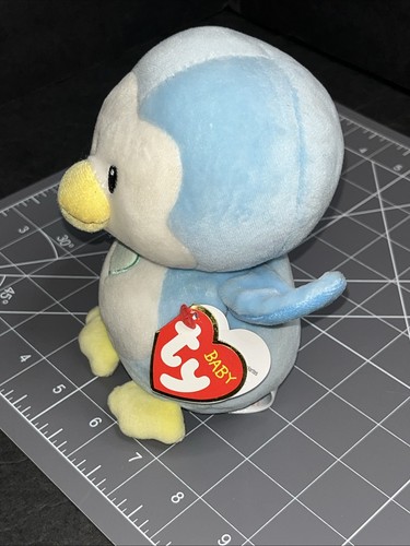 Ty Baby Twinkles The Penguin Soft Toy Babies 8" Plush With Tag - Picture 4 of 13