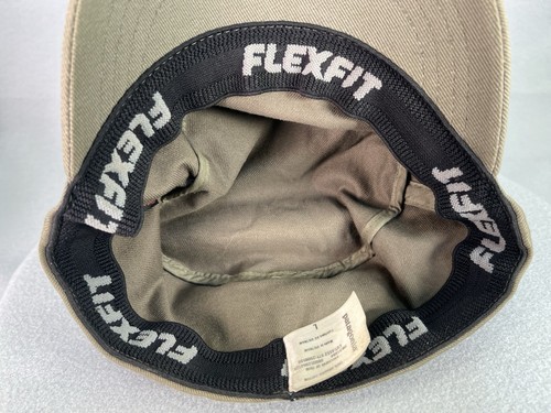 De colección Patagonia Cadete Sombrero Gorra Ejército Plano Hombres GRANDE Oliva RARO Algodón Orgánico - Imagen 14 de 17