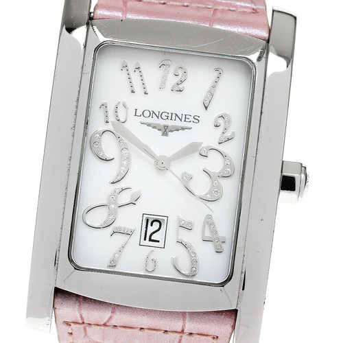 Longines Dolce Vita Index Diamond L5.686.4 Quartz SS White Shell W34mm Grade AB - Picture 1 of 6