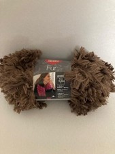 Red Heart - Fur - Color Mink - Lot 384A - 3.5 oz. - New Skein