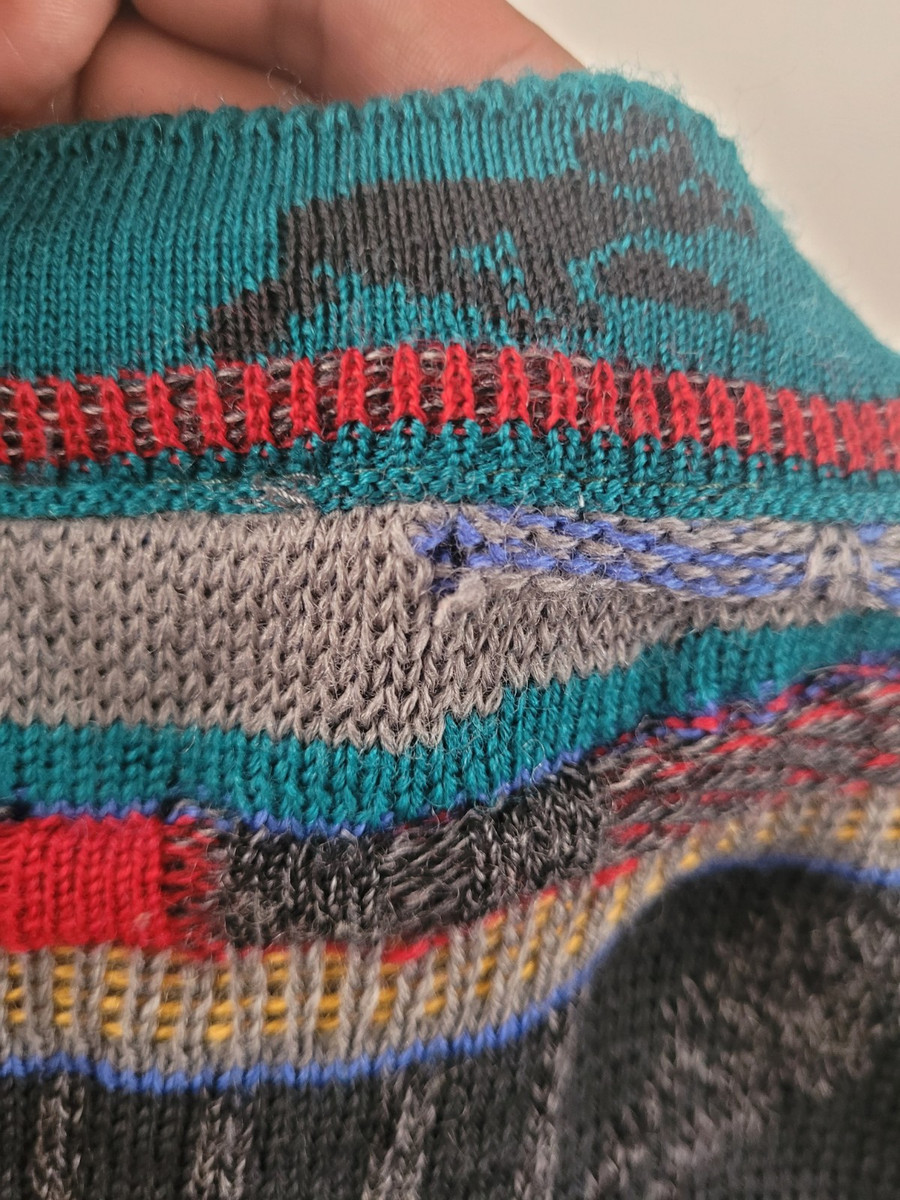 Vintage Hysport Australia Sweater. Coogi Style. Multicolour Vintage Hysport Australia Sweater. Coogi Style. Multicolour