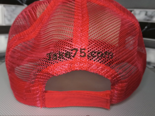 Foster Farms Huhn Truckermütze - verstellbar rot und weiß Kappe neu - Bild 11 von 21