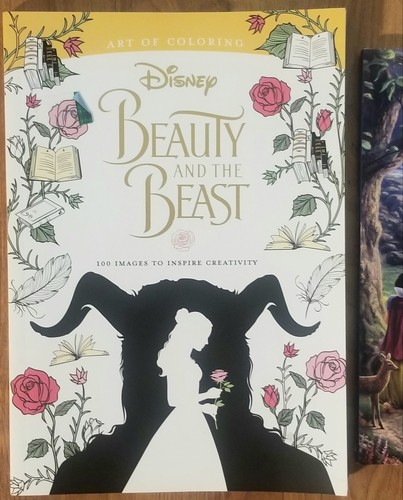 DISNEY KINKADE Dreams Collection & Beauty Beast Art of Coloring - 2 Bücher ERWACHSENE - Bild 2 von 11