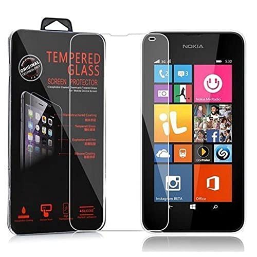Hartglas für Nokia Lumia 535 Display Schutz Folie - Bild 6 von 6