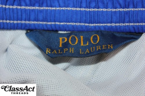 Polo Ralph Lauren Shorts Mens gradient Color Swim Trunks Swim Pockets Sz L - Picture 6 of 9