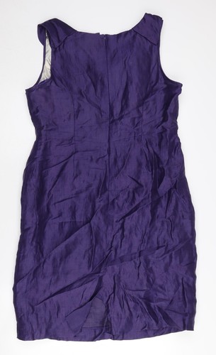 Kaliko Women's Purple Sheath Dress Size 18 - Picture 2 of 12