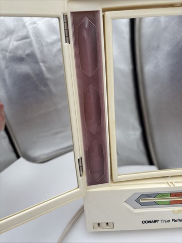 Specchio Trifold Light Up Conair True Reflections II Vintage (Usato) - Foto 6 di 14