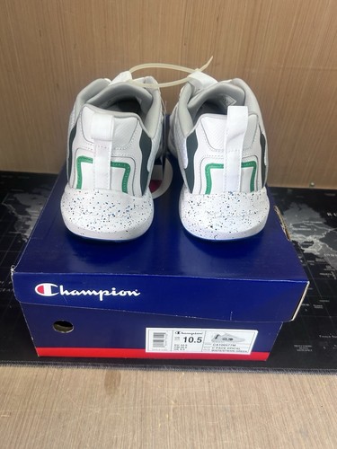 Sneakers Shoes CA100577M White/STW/DK.Green Size 10.5 Men Champion C Pace Epical - Picture 4 of 7