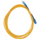 2x Fiber Optic Cable Repeatable Operation Plug In Lock Ceramic Material Fibe NEW