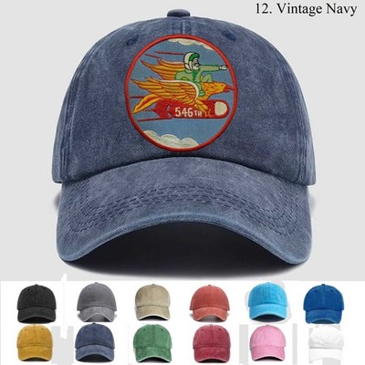 Customized Embroidered Hat 546th Bombardment Squadron, Trucker Hat, Gift Idea