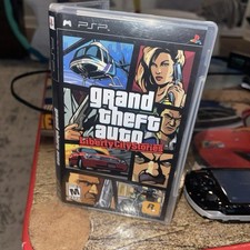 Grand Theft Auto: Liberty City Stories (Sony PSP, 2005) With Map/Manual