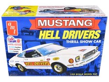 1977 Ford Mustang Hell Drivers 1/25 Scale Model Kit by AMT - Thrill Show Car