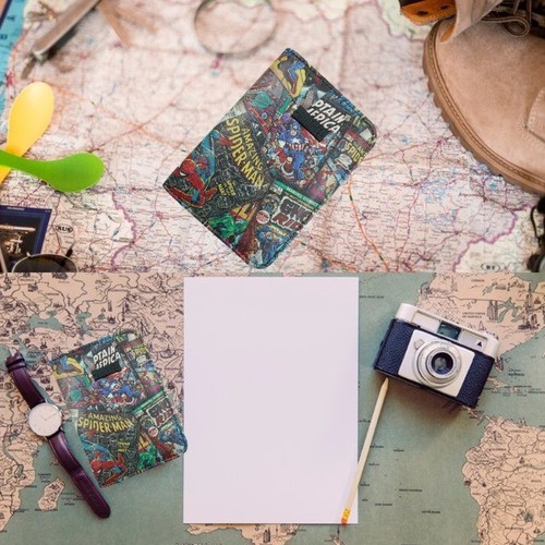 Marvel Reisepasshülle - Slim Unisex PU Leder Design, offiziell lizenziert - Bild 3 von 7