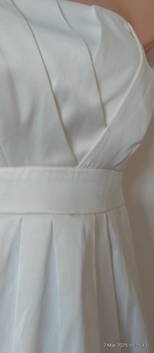 City Triangles Strapless Bandeau White Short Party Dress NEW UK Size 6 - Picture 3 of 15