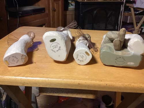 Willow Tree Lot 3 Anniversary Thank you Angel Of Heart Light - Bild 2 von 3