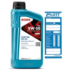 1L ROWE Motoröl Hightec Synt RS 5W-30 HC-C4 ACEA C3/C4 Renault RN 0720 Motorenöl