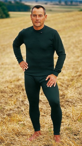 Thermo Function Jagdunterhemd "Winnipeg" Outdoorunterhemd bis -25°C oliv grün - Picture 8 of 11