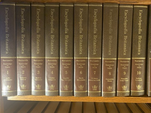 Encyclopedia Britannica 15th Edition Complete 30 Volume 1974 Set VGC FREE SHIP - Picture 2 of 17