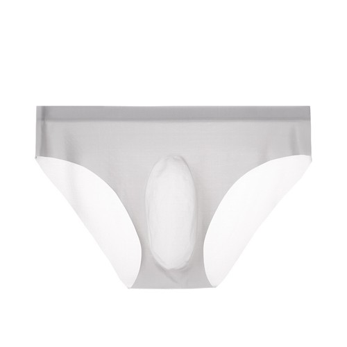 Mutandine uomo monopezzo 3d senza cuciture seta ghiaccio slip mutande traspiranti - Foto 4 di 15