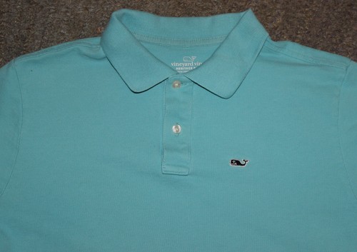 Vineyard Vines Boys Short Sleeve Heritage Polo Shirt - Size XL (18) - EUC - Picture 2 of 3
