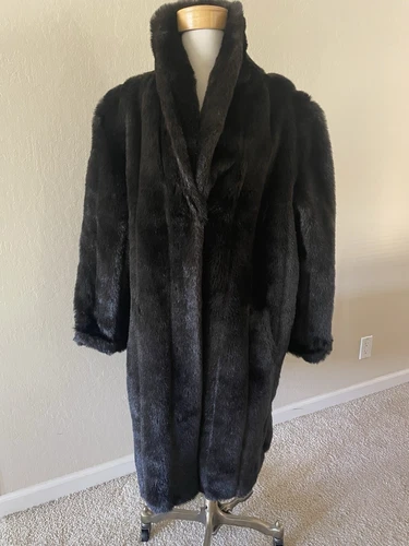 Olympia Limited Inc Faux Fur Coat 2X