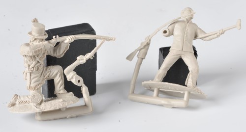 Conte Collectibles Toy Soldiers Alamo Plastic Lot of 10 Rare Poses Dead - Picture 10 of 13