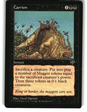 Magic the Gathering - Mirage Carrion Rare 1996