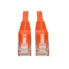 N201-001-OR Ethernet Cable Tripp Lite 1' Cat6 Molded UTP Orange RJ45 M/M