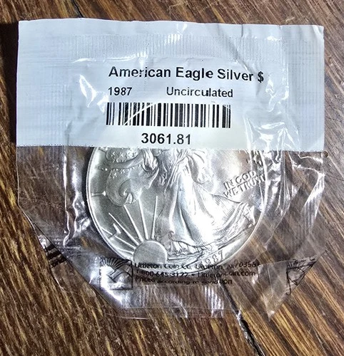1987 1 oz Silver American Eagle (Brilliant Uncirculated)