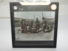 c1900 CHINA REAL PHOTOGRAPHIC MAGIC LANTERN FOOD STALL WHARF CHEFOO 24