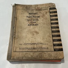 Natops Flight Manual Navy Model C-118 Aircraft 1966