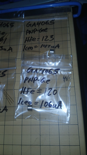 10 pcs GA4065 PNP germanium transistors for Fuzzface, Tested/NOS/TO-5/Set#2 - Picture 4 of 4