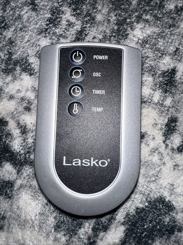 Lasko Turmventilator OEM Fernbedienung 4 Tasten, silber/schwarz