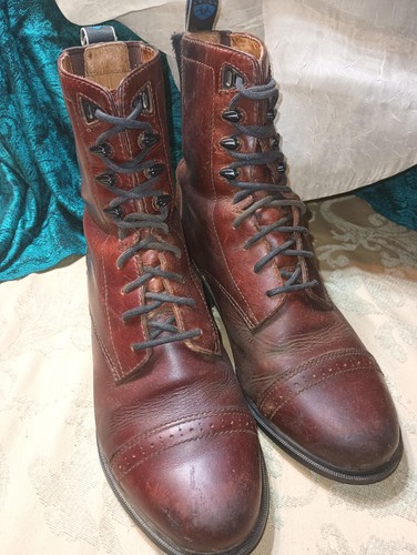 Ariat braune Hexcel Pro Damen-Schnürstiefel aus Leder 8B