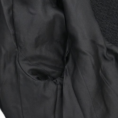 Chanel Single Breasted Jacket Black 95A #38 142998 - Picture 8 of 10