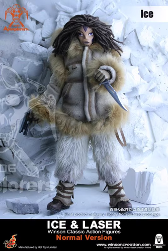 Hot toys Apexplorers - Ice & Laser Action Figure (Normal Version) - Picture 2 of 7