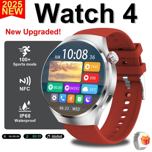 2025 Smart Watch Amoled Frequenza Cardiaca Pressione Sanguigna AI GPS Impermeabile Uomo Donna - Foto 11 di 12