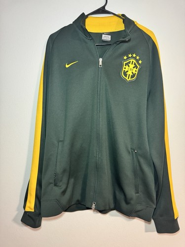 BRASILIEN N98 AUTHENTIC FUSSBALL FUSSBALL JACKE NIKE 589852-337 Gr. 2XL HERREN - Bild 1 von 8