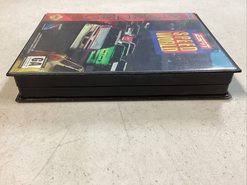 ESPN Speedworld (Sega Genesis, 1994) CIB with Manual And Poster B - Picture 5 of 23